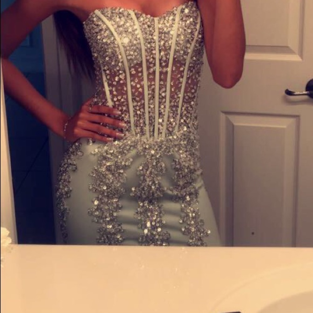 Camille la vie corset prom dress